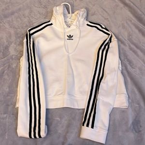 Adidas cropped hoodie